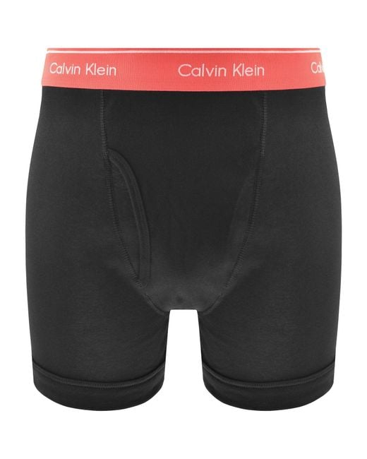 Calvin Klein Black Underwear 5 Pack Boxer Briefs for men