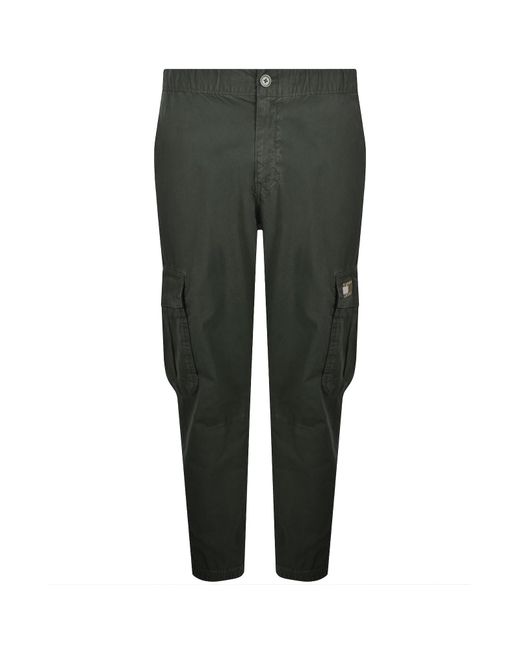 Tommy Hilfiger Green Scanton Ripstop Cargo Trousers for men