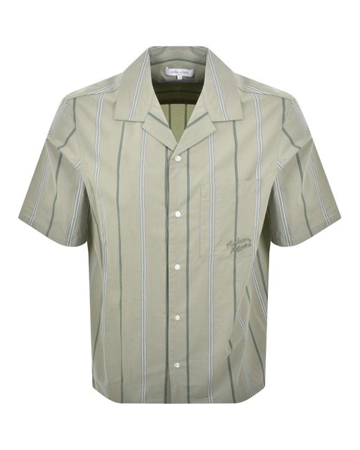 Maison Kitsuné Green Resort Shirt for men