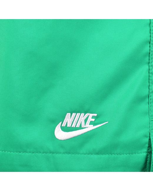 Nike Green Club Flow Swim Shorts for men