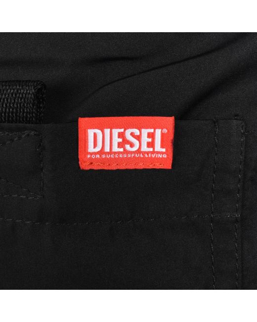 DIESEL Black Ken 37 Core Swim Shorts for men