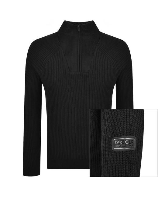 Barbour Black Chester Jumper for men