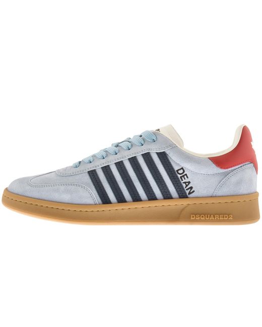 DSquared² Blue Boxer Trainers for men
