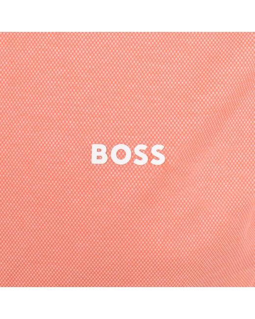 Boss Pink Boss Motion Short Sleeve Shirt for men