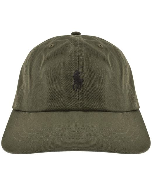 Ralph Lauren Green Classic Baseball Cap for men