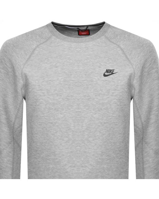 Nike Gray Logo Sweatshirt for men