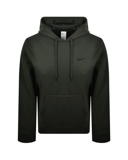 Nike Green Training Dri Fit Pullover Hoodie for men
