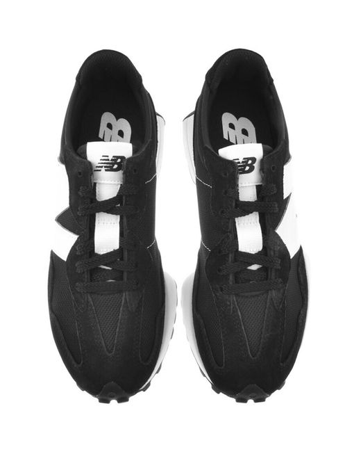 New Balance Black 327 Trainers for men