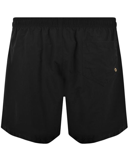 Moschino Black Smiley Swim Shorts for men