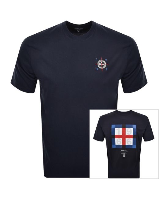 Marshall Artist Blue Zero Twenty Six T Shirt for men