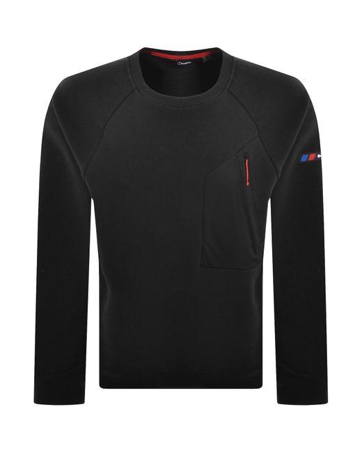 Berghaus Black U Storm 25 Sweatshirt for men