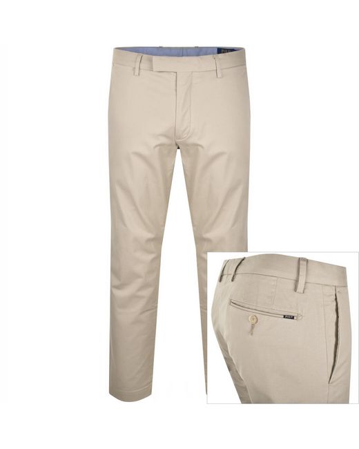 Ralph Lauren Natural Slim Fit Chino Trousers for men