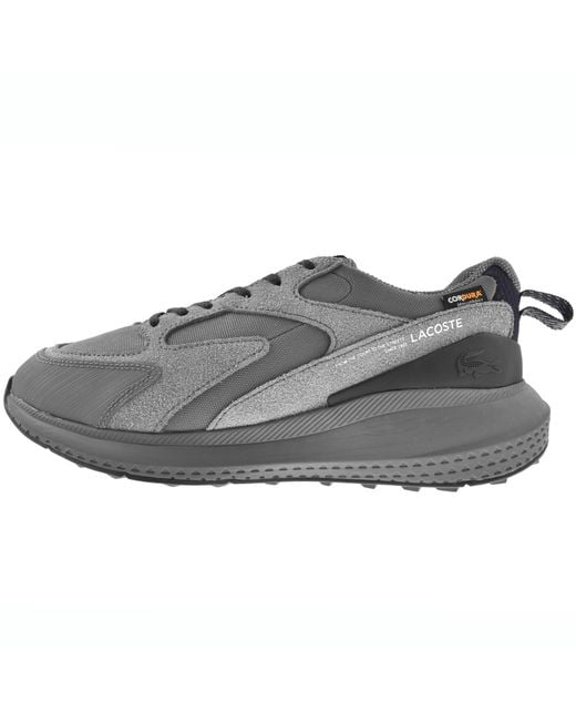 Lacoste Gray L003 Evo 225 Trainers Dark for men