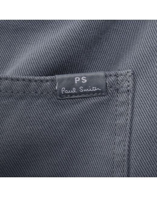 Paul Smith Blue Chore Overshirt for men