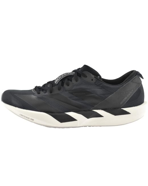 Adidas Black Adizero Adios Trainers for men
