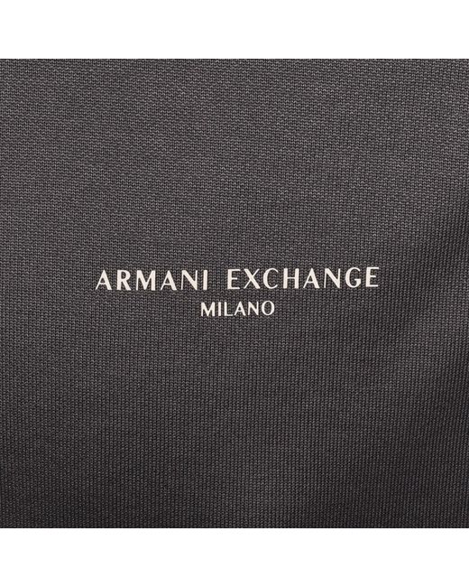 ARMANI EXCHANGE Gray Full Zip Sweatshirt for men
