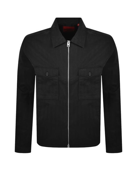 HUGO Black Efilos Overshirt for men