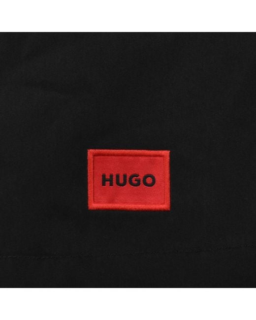 HUGO Black Evalom Overshirt Jacket for men