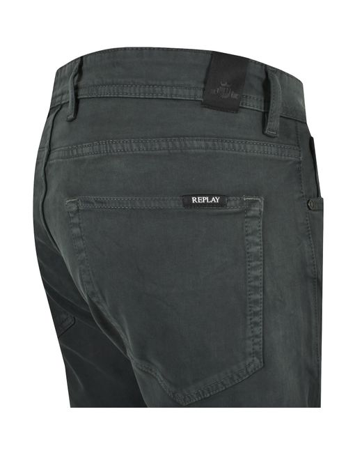 Replay Black Premium Soft Hand Feel Jeans for men