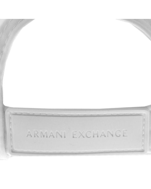 Armani Exchange Gray Logo Cap for men