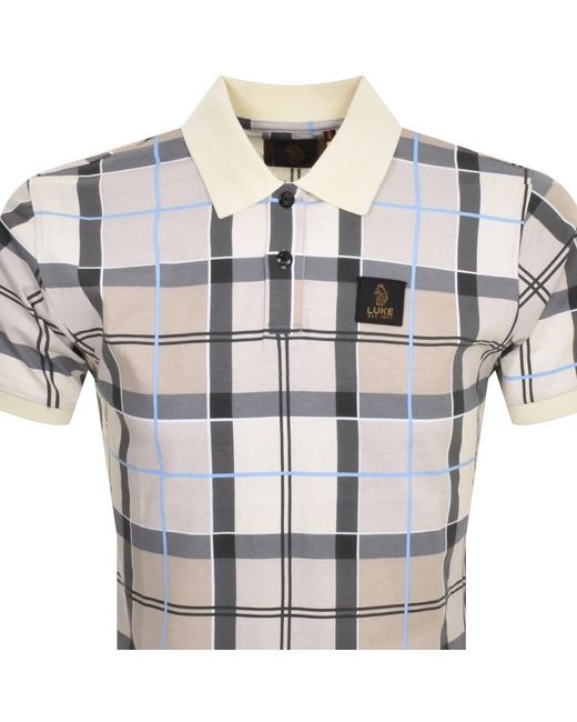 Luke 1977 Gray Hadrians Polo T Shirt for men