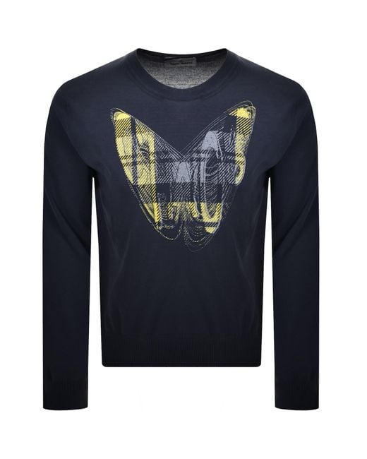 V Neck Jumper Vivienne Westwood Jumper Sale Westwood Sweaters Mens - Main Image