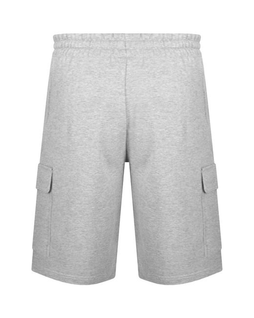 Adidas Originals Gray Adidas Essentials Shorts for men