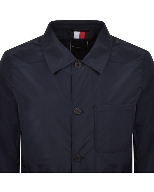 Tommy Hilfiger Blue Packable Chore Jacket for men