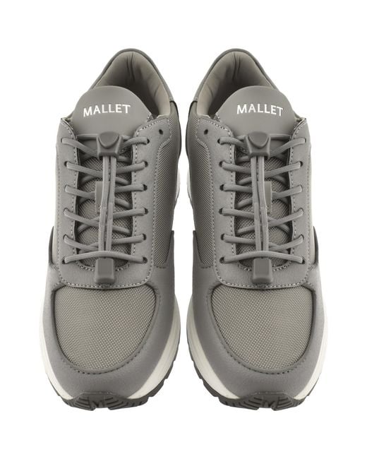 Mallet Gray Popham Lite Trainers for men