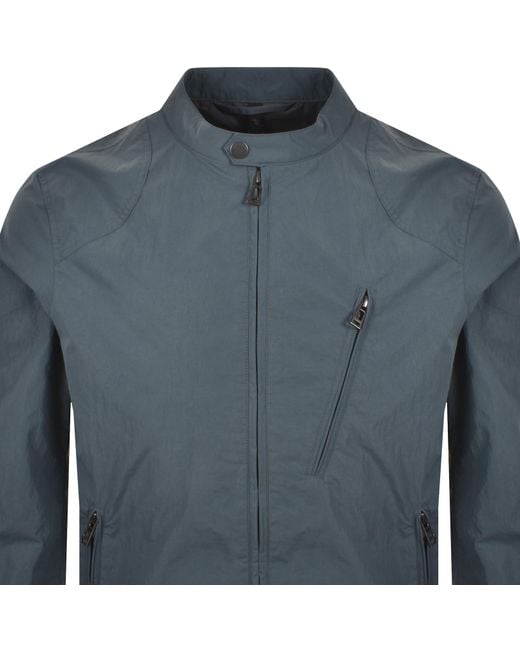 Belstaff Blue Chase Jacket Petrol for men