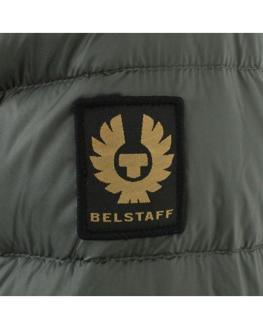 Belstaff Green Streamline Hooded Jacket for men