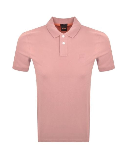 Boss Pink Boss Passenger Polo T Shirt for men