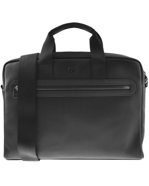 HUGO Black Elliott 3.0 Briefcase Bag for men