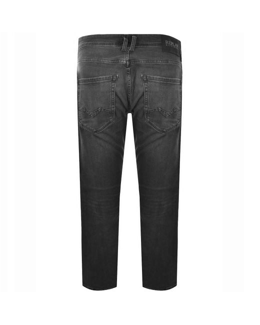 Replay Gray Rocco Jeans Dark for men
