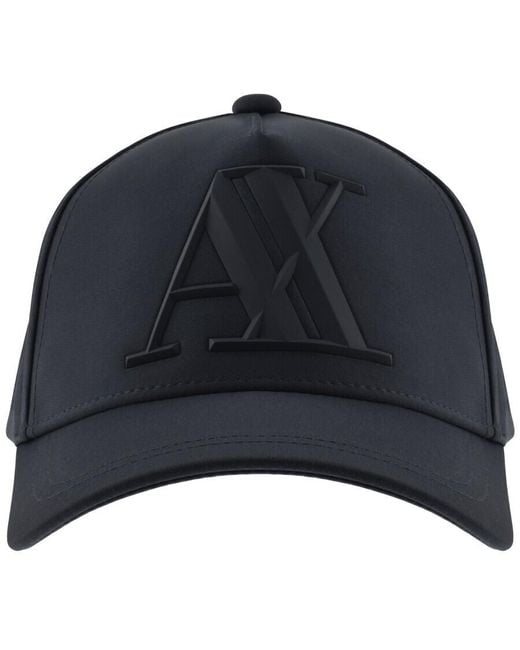 Armani Exchange Blue Logo Cap for men
