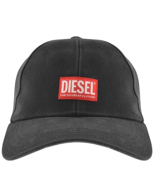 DIESEL Gray Corry Jacq Wash Cap for men