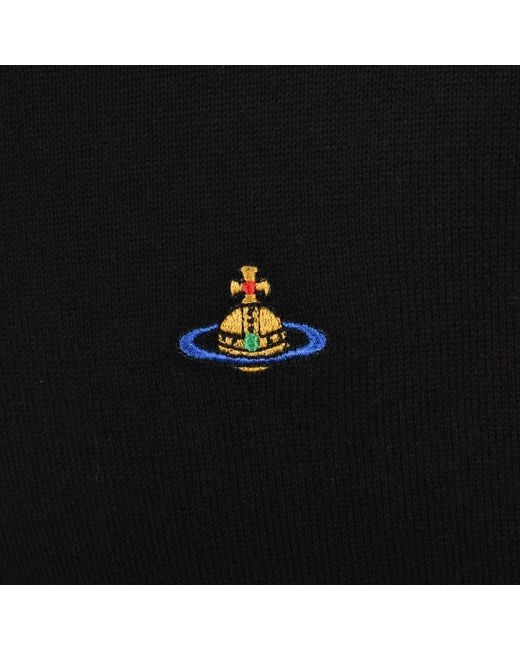 Vivienne Westwood Black Mark Polo for men