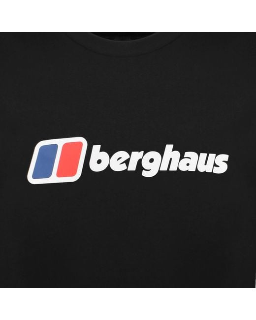 Berghaus Black Class Xl Logo T Shirt for men