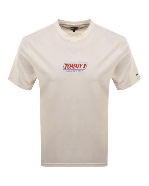 Tommy Hilfiger Natural 90S Vintage T Shirt for men