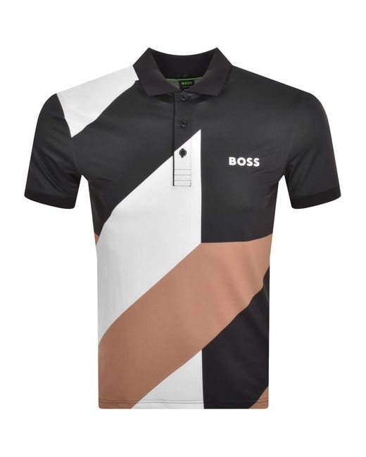 BOSS by Hugo Boss Black Boss Matteo Berrettini 11 Polo T Shirt for men