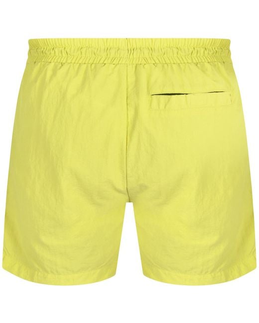 Fila Yellow Artoni Swim Shorts for men
