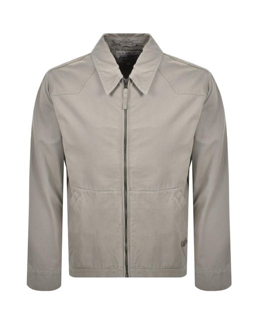 Levi's Gray Denim Polk Jacket Dark for men