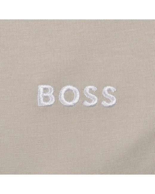 BOSS BUSINESS Gray Boss Mix And Match Full Zip Hoodie for men