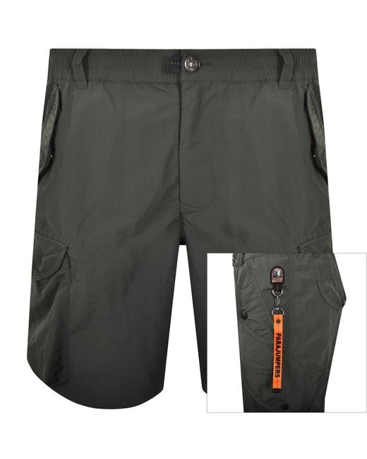 Parajumpers Gray Sigmund 2 Shorts for men