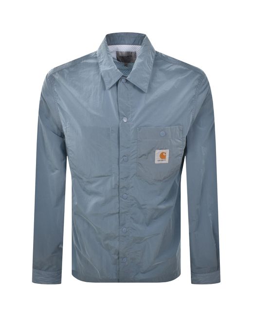Carhartt Blue Canby Overshirt for men