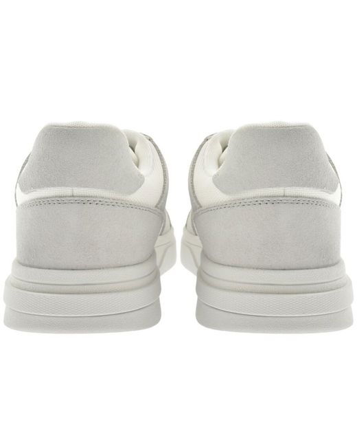 Tommy Hilfiger White Brooklyn Suede Trainers for men