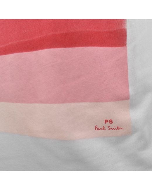 Paul Smith Pink Ufo T Shirt for men