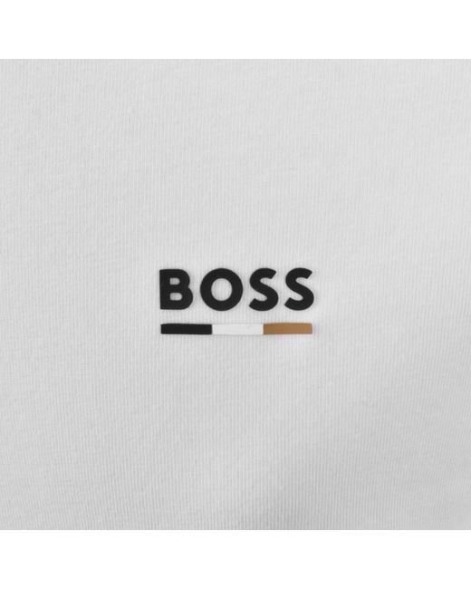 BOSS BUSINESS White Boss Oliver T Shirt for men