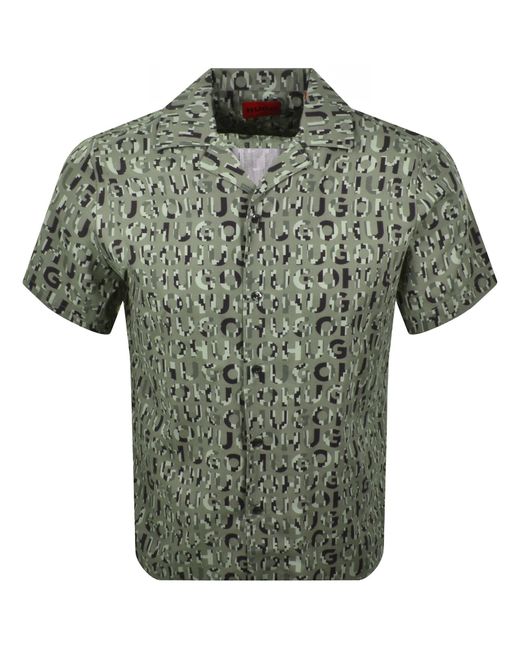 HUGO Green Ellino Straight Fit Shirt for men