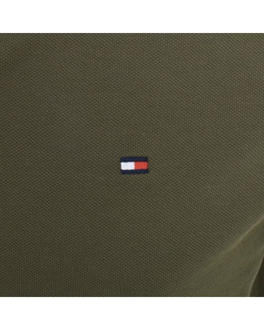 Tommy Hilfiger Green Regular Fit 1985 Polo T Shirt for men